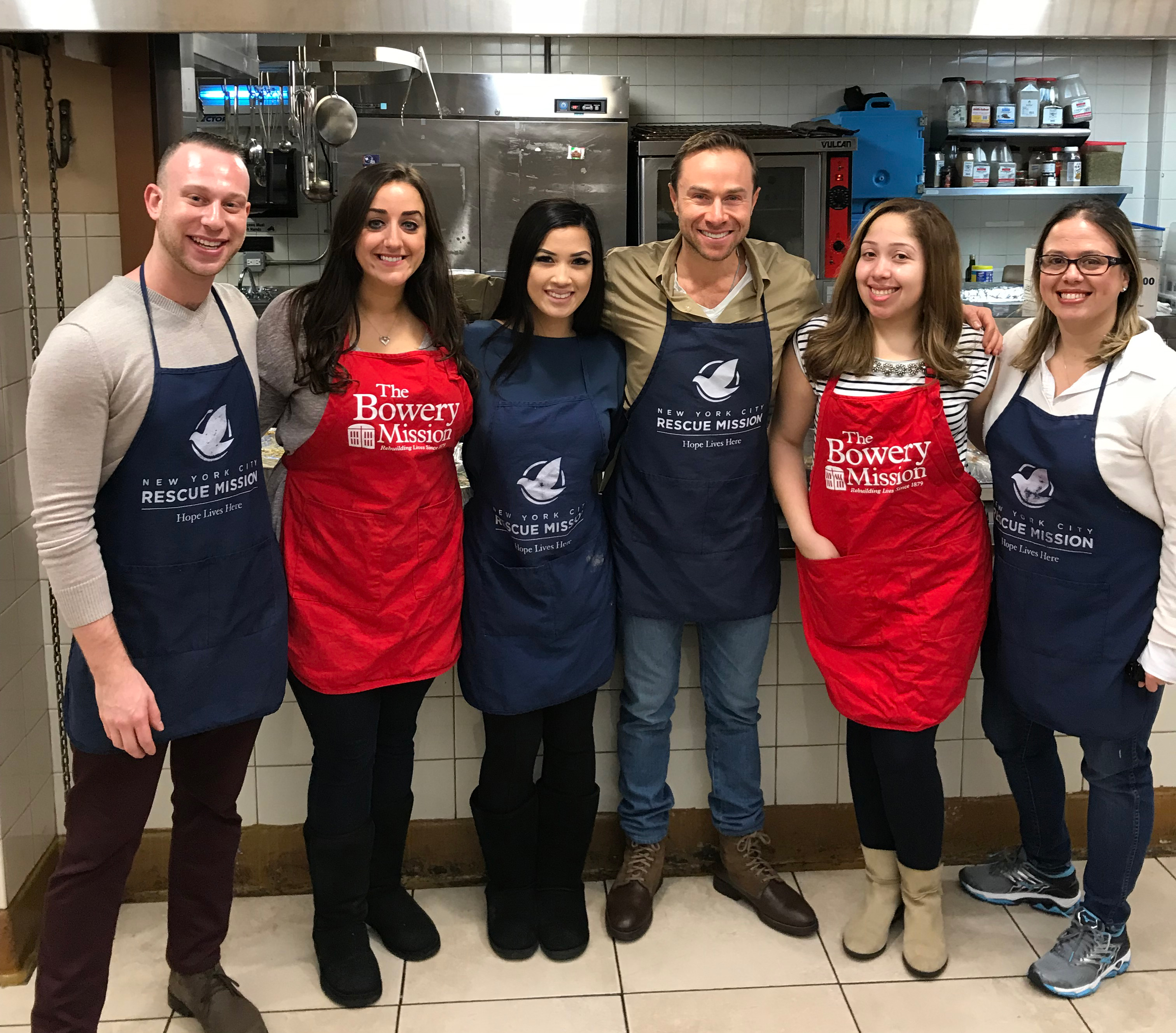 JW Michaels Gives Back At The Bowery Mission